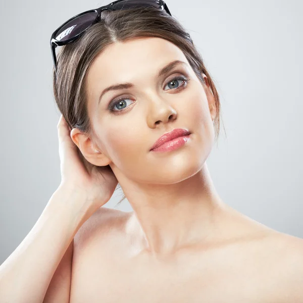 Close up portrait of woman — Stock Photo, Image