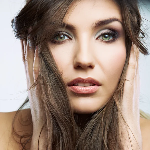 Close up portrait of woman — Stock Photo, Image