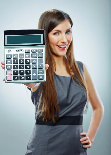 Accountant business woman — Stock Photo, Image