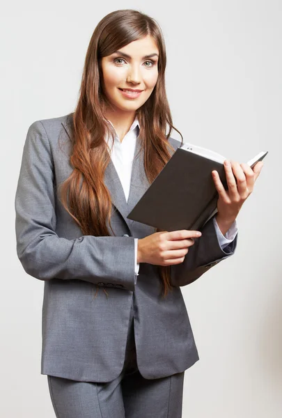 Business woman hold business paper Royalty Free Stock Photos