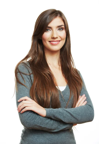 Young casual woman portrait — Stock Photo, Image