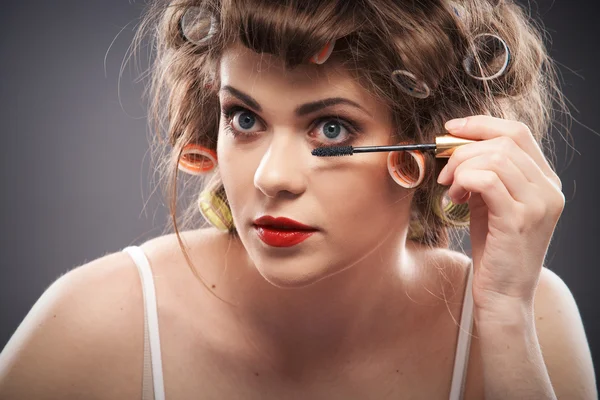 Mujer belleza estilo retrato —  Fotos de Stock