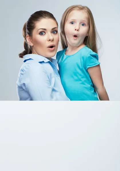 Business woman with kid — Stock Photo, Image
