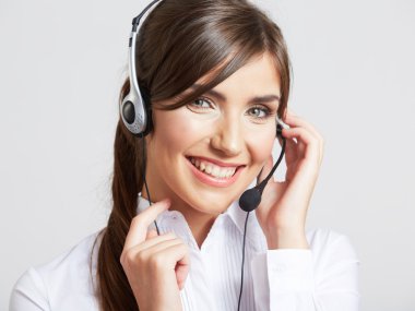 müşteri hizmet işçisi kadın