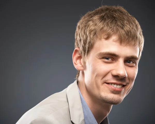 Businessman studio portrait — Stock Photo, Image