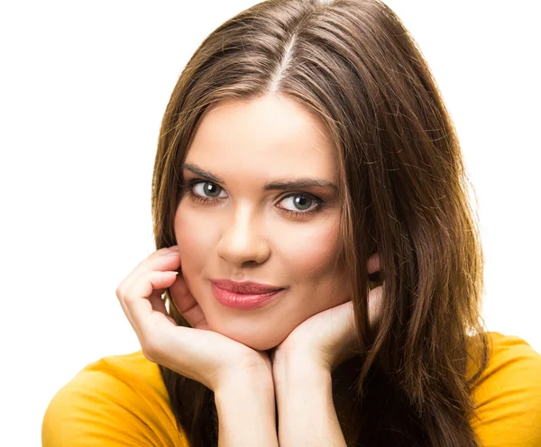 Retrato de mujer casual joven — Foto de Stock