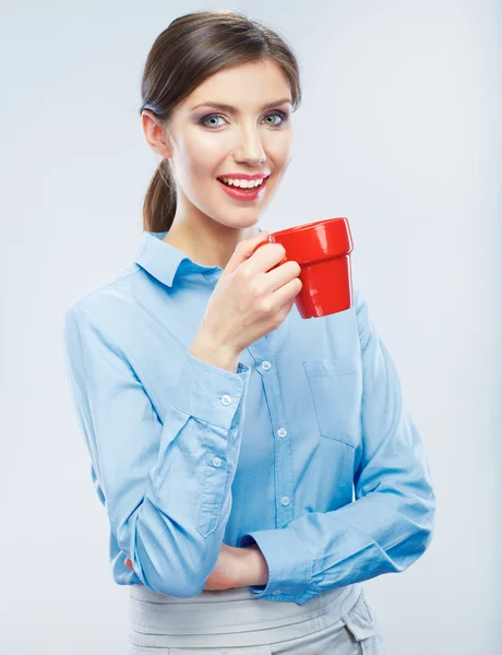 Retrato de mulher de negócios — Fotografia de Stock