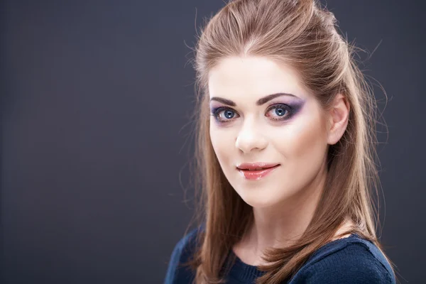 Vrouw schoonheid stijl portret — Stockfoto