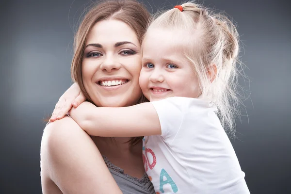 Girl and mother — Stock Photo, Image