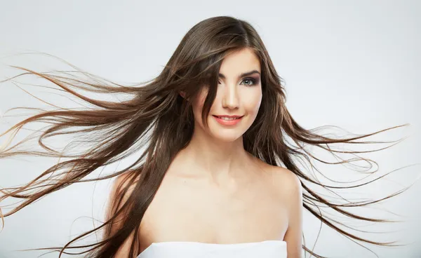 Mujer estilo de pelo retrato de moda . —  Fotos de Stock