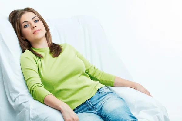 Relaxing woman — Stock Photo, Image