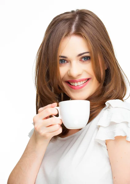 Mujer con copa — Foto de Stock