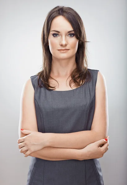 Retrato de mujer de negocios. Aislado —  Fotos de Stock