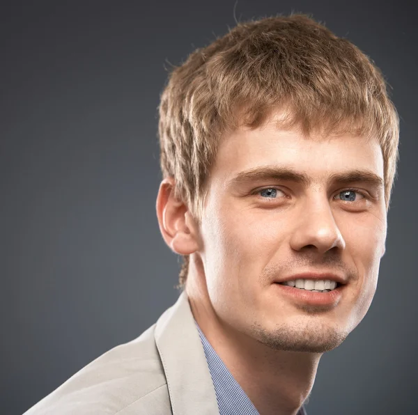 Businessman studio portrait — Stock Photo, Image