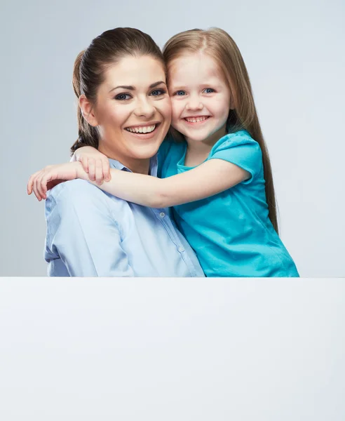 Business woman with girl — Stock Photo, Image