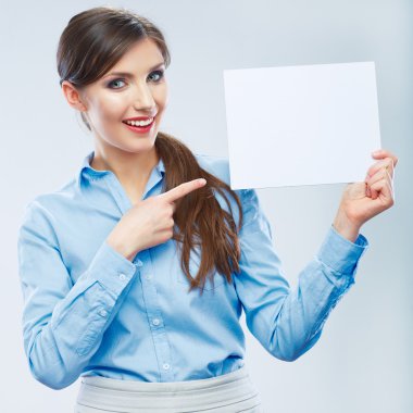 iş kadını gösteri afiş