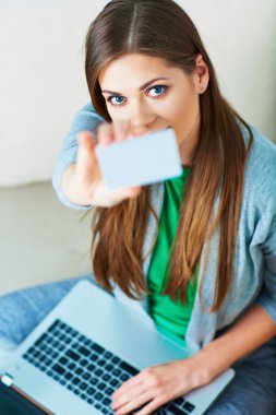 kredi kartı ile alışveriş.