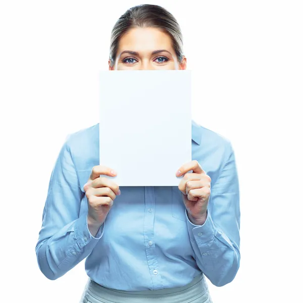 Portrait of smiling business woman — Stock Photo, Image