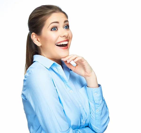 Mujer de negocios sonriente —  Fotos de Stock