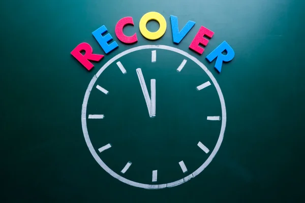 Time to recover concept — Stock Photo, Image