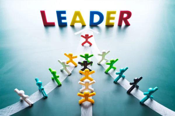Liderlik kavramı — Stok fotoğraf