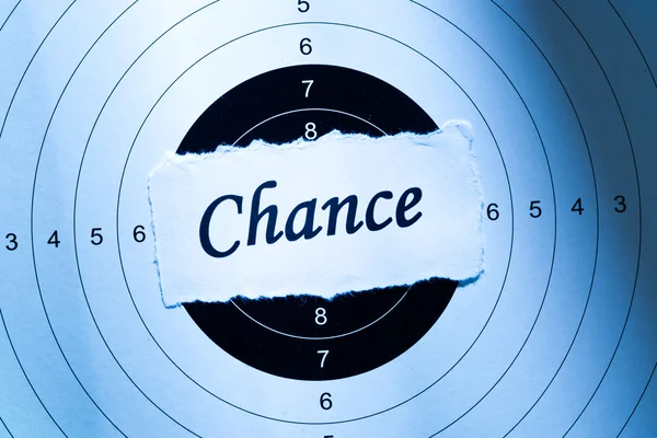 Conceito de Chance — Fotografia de Stock