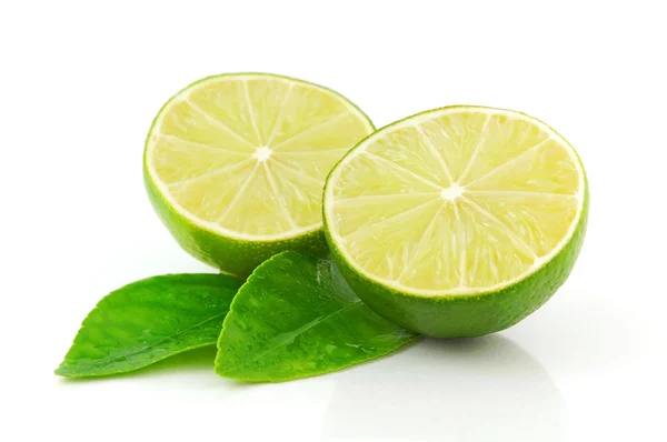 Fresh Lime isolated on white background — Stock Photo, Image