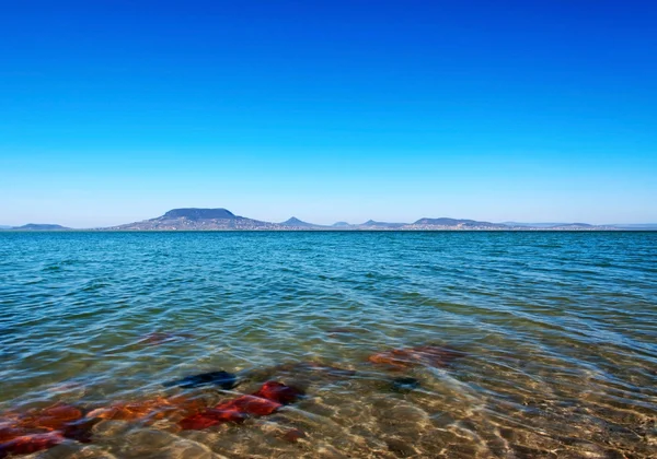 วิวทะเลสาบบาลาตัน, ฮังการี — ภาพถ่ายสต็อก