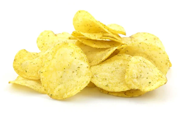 Chips geïsoleerd — Stockfoto