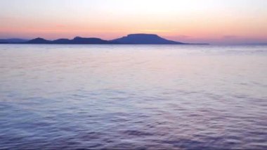 Şafak at lake balaton, Macaristan