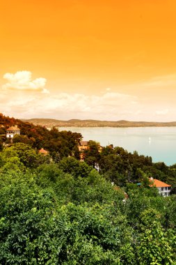 balaton Gölü tihany Yarımadası, Macaristan görüntülemek