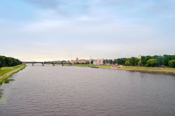 Tver, Böschung — Stockfoto