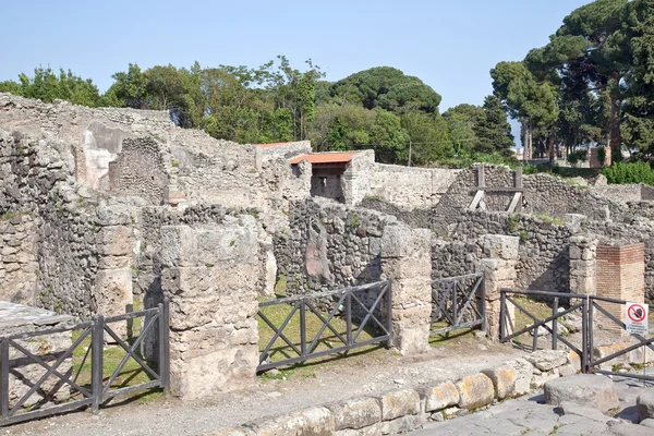 Pompeji. Straße — Stockfoto