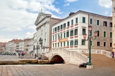 Riva degli schiavoni. setin. Venedik