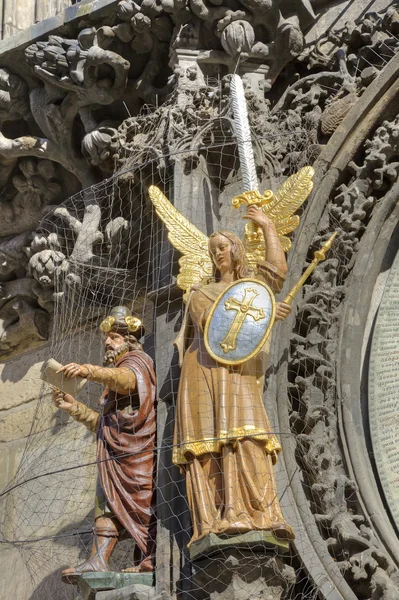 Le carillon de Prague. Sculpture — Photo