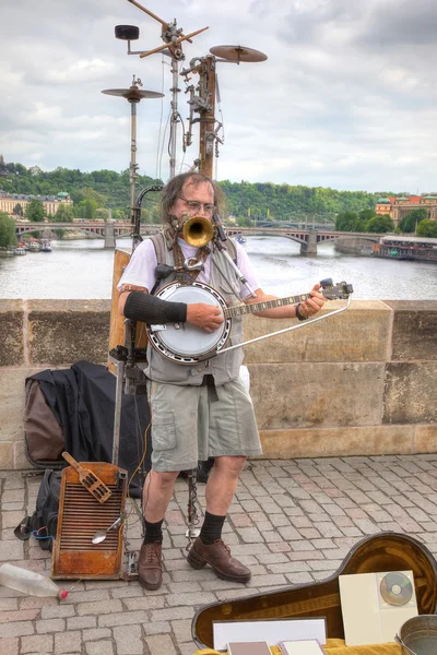 Mann - Orchester — Stockfoto