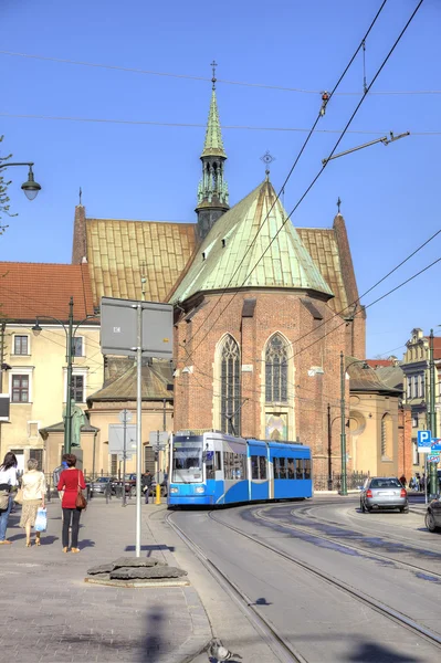 Krakau, stedelijk landschap — Stockfoto