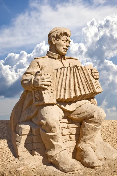 Figures from the sand — Stock Photo, Image