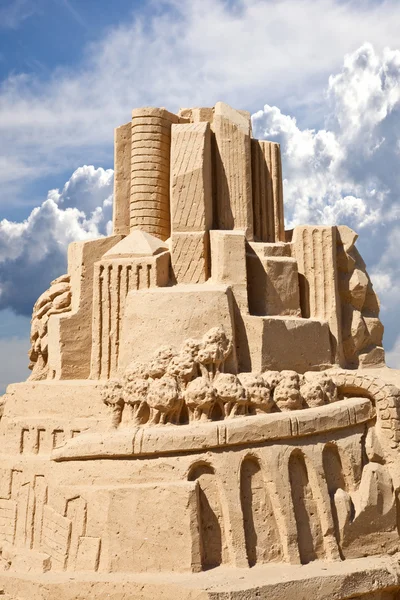 Figures from the sand — Stock Photo, Image