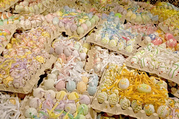 Huevos adornados — Foto de Stock