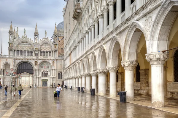 Benátky. piazza san marco — Stock fotografie