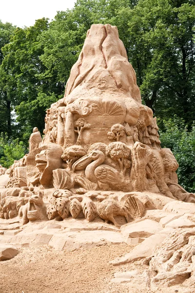 Figures from the sand — Stock Photo, Image