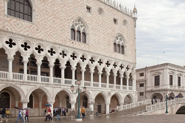 Riva degli schiavoni. nábřeží. Benátky — Stock fotografie