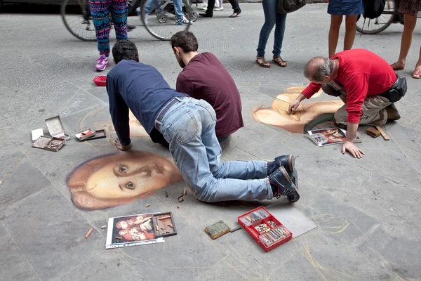 Pavement-artists — Stock Photo, Image