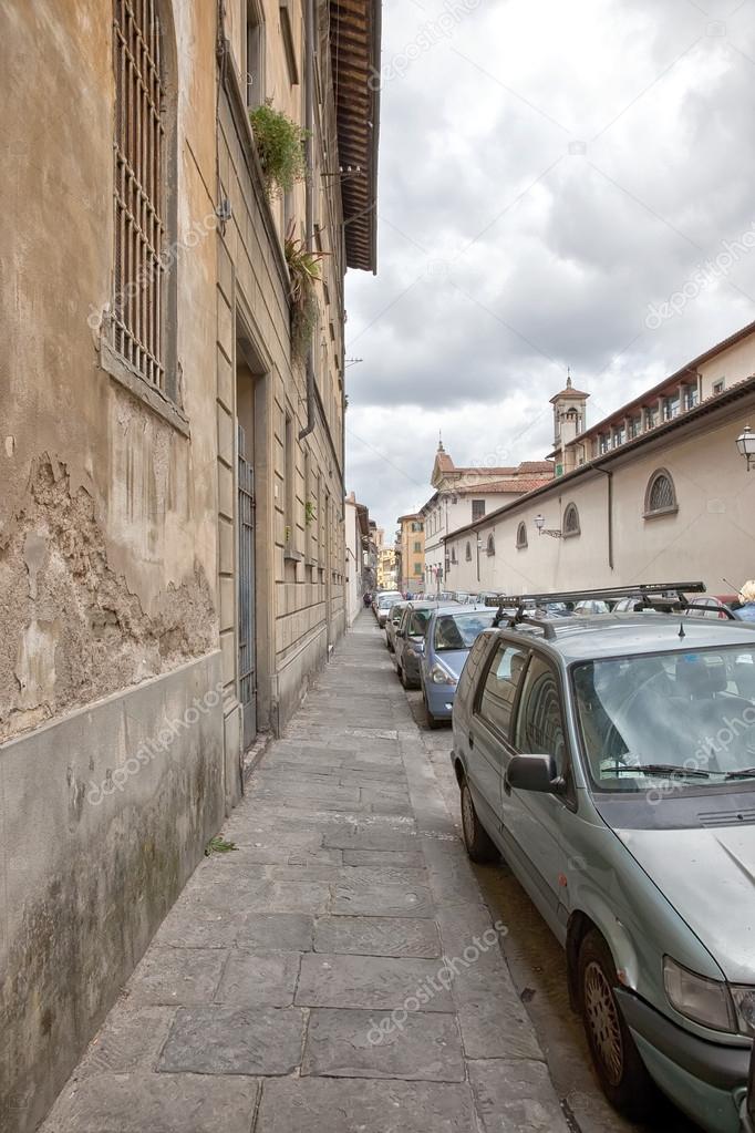 Narrow streets of the old town