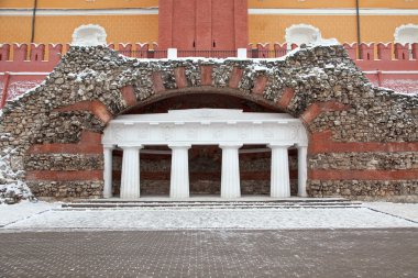 Moskova. Kremlin. Alexander Bahçe. Grotto