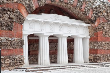 Moskova. Kremlin. Alexander Bahçe. Grotto