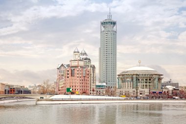 Moskova. Belediye peyzaj