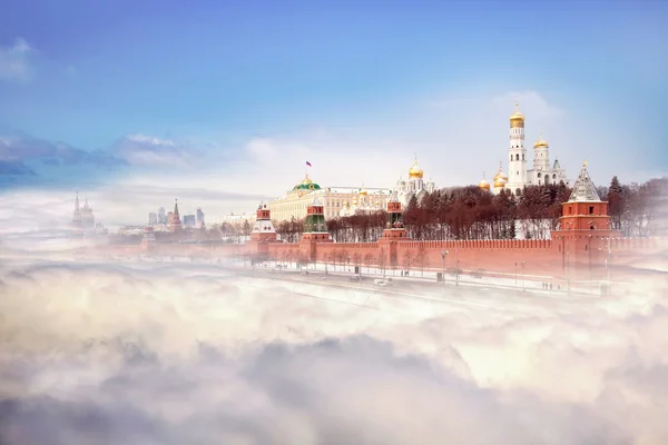 Moskwa, Kreml, collage — Zdjęcie stockowe