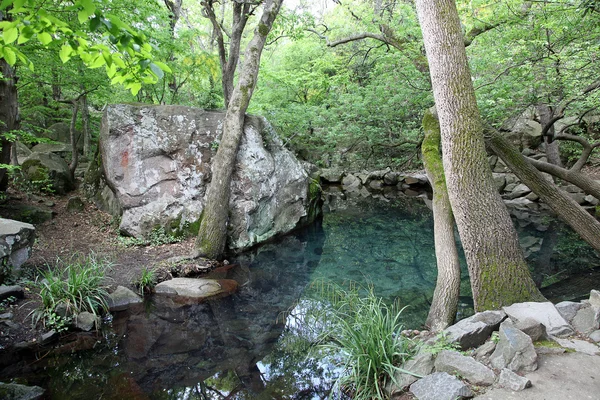 Blauer Teich — Stockfoto